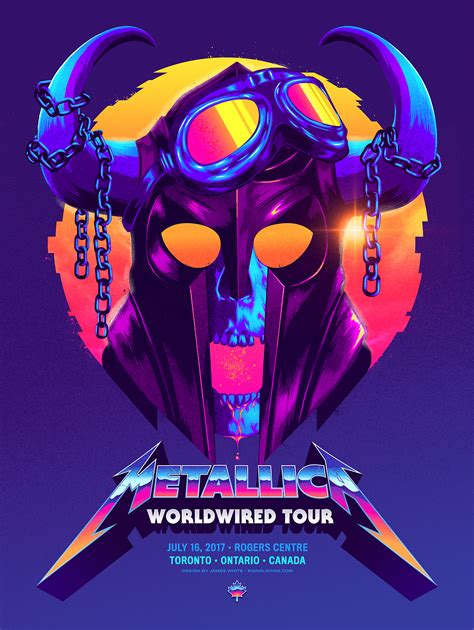 Metallica Tour Poster On Behance