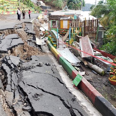 Slippage And Western Main Road Rehabilitation Project For Work In 2022 Wee 93 3 9 Fm Radio Grenada