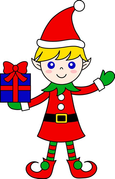 Christmas Elf Image Clipart Best