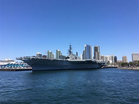 Uss Midway In San Diego Just Moved To The Area A Few Months Ago And