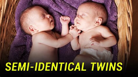new type of twin born from one egg and two sperm youtube