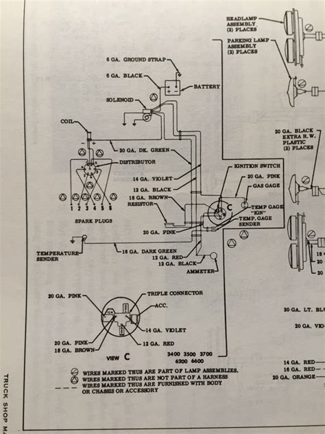 1959 Chevy Truck Ignition Switch Wiring Diagram