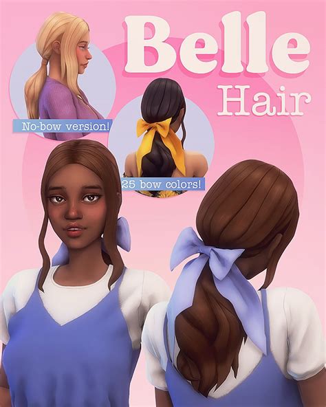 Sims 4 Belle Disney Princess Cc Hair Dresses And More All Sims Cc