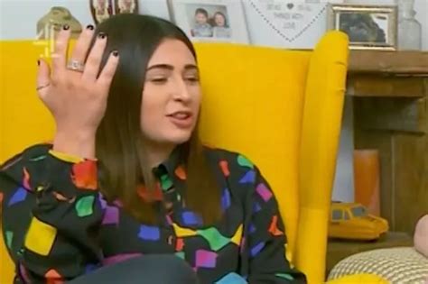 Gogglebox Beauty Sophie Sandiford Wows Fans In Plunging Purple Silk