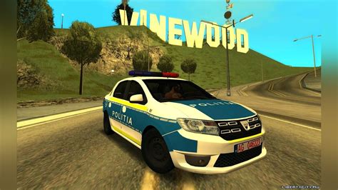 Download 2020 Dacia Logan Police For Gta San Andreas