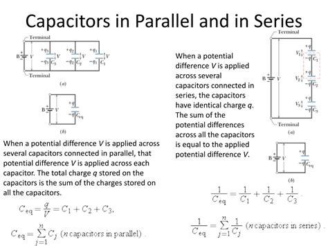 Ppt Capacitors In Parallel And In Series Powerpoint Presentation