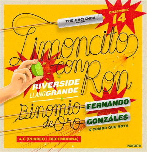 Limoncito Con Ron 2019 La Tiquetera