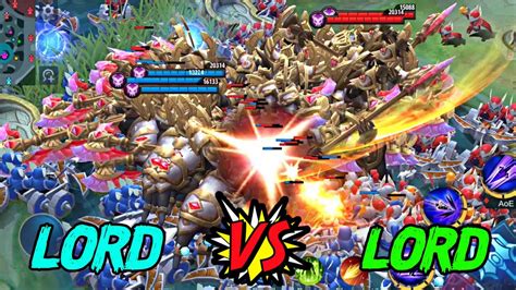 Mobile Legends Lord Vs Lord Part 2 Mobile Legends Red Vs Blue Team