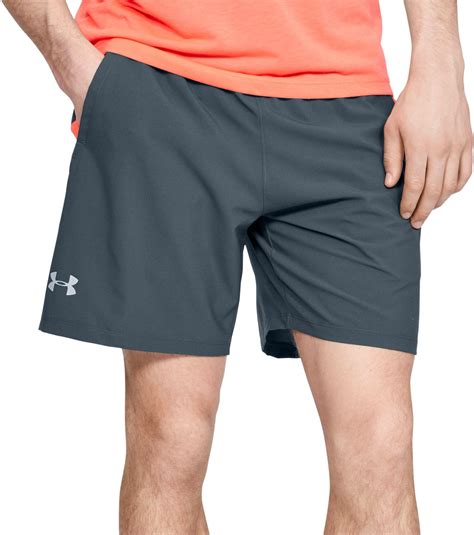Big & tall under armour tech graphic shorts reg. Under Armour Synthetic Launch 7'' Running Shorts in Blue ...