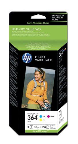 Buy Hp Original 364 Series Photo Value Pack 100 Sheets 10 X 15 Cm