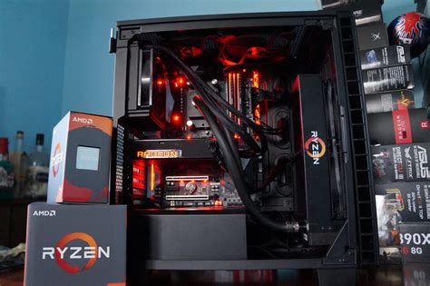 Ryzen 7 1800x And Radeon Fury X Building The Water Cooled Fire