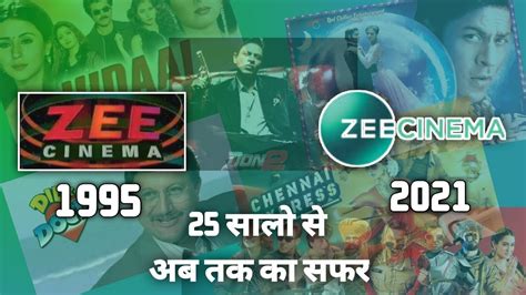 Zee Cinema Old Logo Journey 1995 To 2021 Which First Movie Telecasted