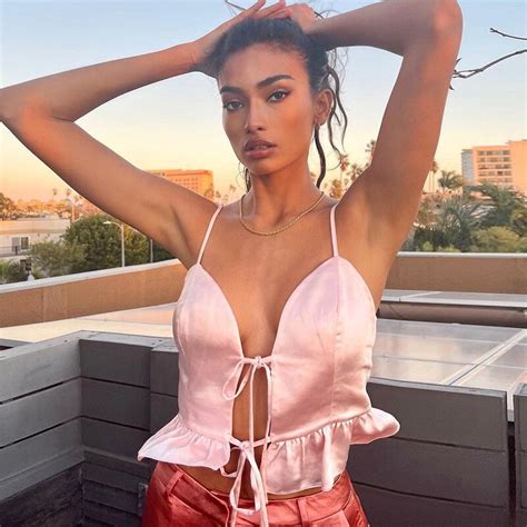 Sexy Girls Pink Satin Ruffles Sleeveless Camis Summer Front Tie Hollow Out Backless Crop Tops