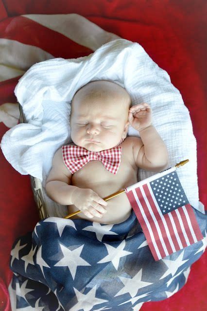 4th Of July Baby Picture Patriotic Baby Photoshoot Boy Baby Boy