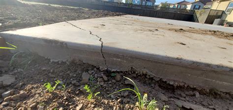 How To Repair This Concrete Slab Was Poured With Rebar Last Month Was
