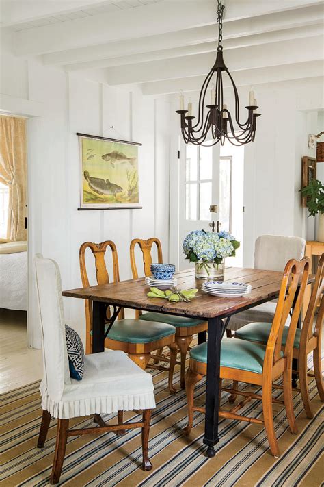 Gray dining room with glass front china cabinets. Stylish Dining Room Decorating Ideas - Southern Living