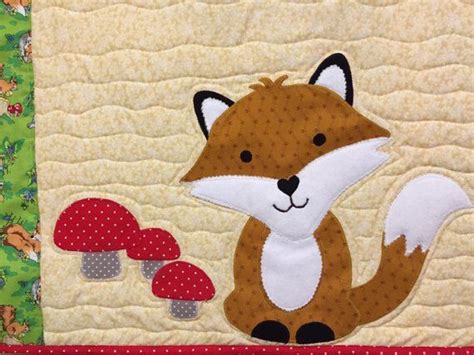 The Fox Baby Quilt Pattern By Ellen Abshier Of Laugh Sew Quilt Etsy