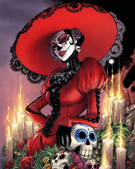 Lady Mechanika La Muerte Tattoo Day Of The Dead Drawing Day Of The