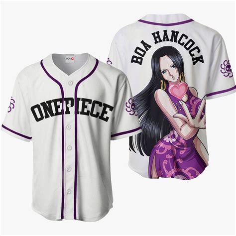 Boa Hancock Jersey Shirt One Piece Custom Anime For Fans Gear Otaku In 2022 Custom Shirts