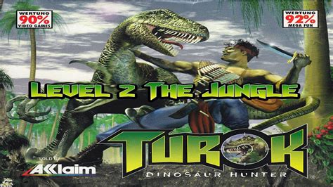 Nintendo 64 Turok Dinosaur Hunter Level 2 The Jungle Part 2 Of 2 YouTube