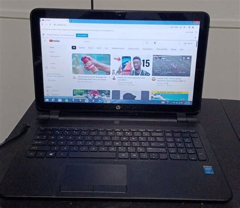 Hp Laptop 156 Touchscreen Hp 15 F010dx 500 Gb Windows 10 Pro Intel