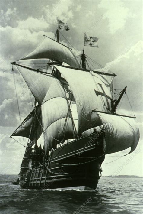 Christopher Columbuss Ship Santa Maria Stock Image V3300001