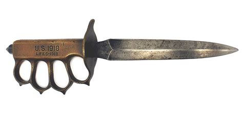 Wwi Us Army M1918 Trench Knife Auction