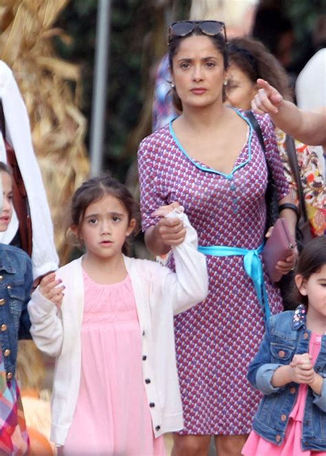 Born salma valgarma hayek jiménez; salma and her daughter | Celebrity baby pictures, Salma ...