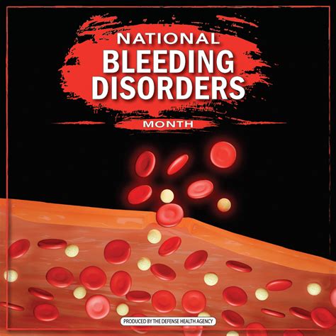 national bleeding disorders month health mil