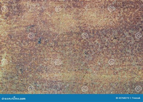 Rough Rusty Old Steel Plate Stock Image Image Of Rust Wall 43768273