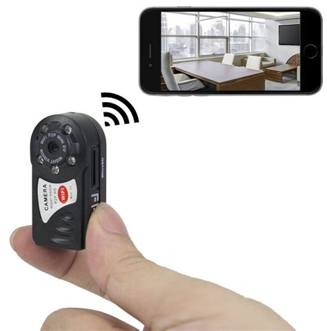 Mini Portable P2P WiFi IP Camera IndoorOutdoor HD DV Hidden Spy Camera