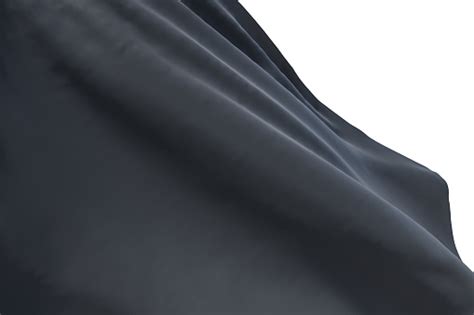 Close Up Of Blank Black Flag On Abstract Light Background 3d Rendering