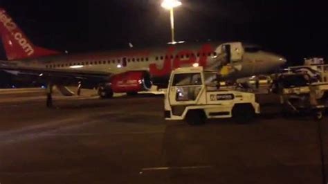 Passenger Records Jet2 Plane After Emergency Landing At Airport Bbc News