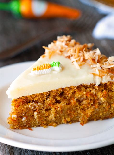 Scrumptious Carrot Cake With Cream Cheese Frosting Deliciously Yum