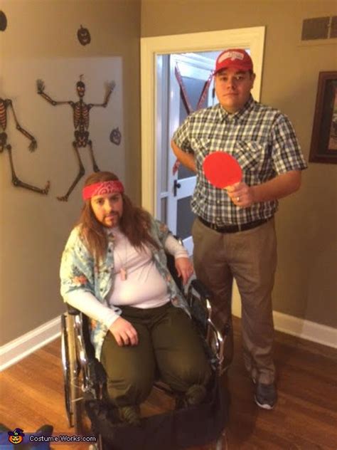 miranda was looking for a hilarious couple costume my husband came up with forrest gump and