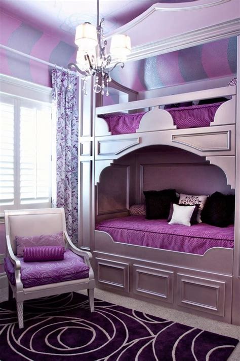 Creative Bedroom Decorating Ideas Teenage Girls Super Cool Bunk Beds