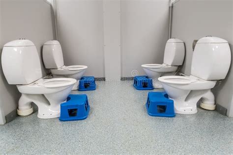 Four Children S Toilet Stock Image Image Of Baby Modern 165509007