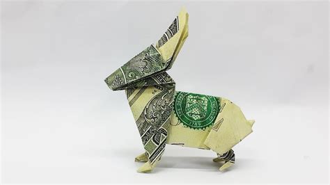 Fold Dollar Bill Easy Dollar Bill Origami Origami Tooth Bunny