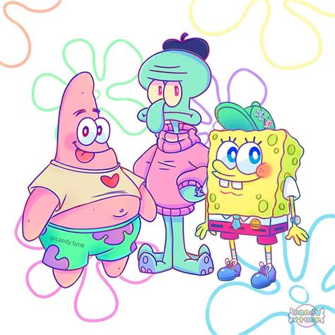 John♡ On Instagram Some Old Spongebob Fanart I Made~ The Clothes Are