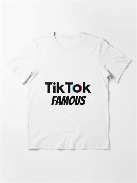 Tik Tok Famous T Shirt For Sale By Butterflyrodeo Redbubble