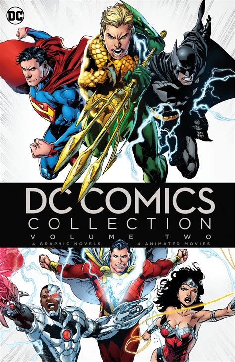 Best Buy Dc Comics Collection Vol 2 [includes 4 Graphic Novels] [blu Ray]
