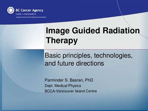 Image Guided Radiation Therapy 2011