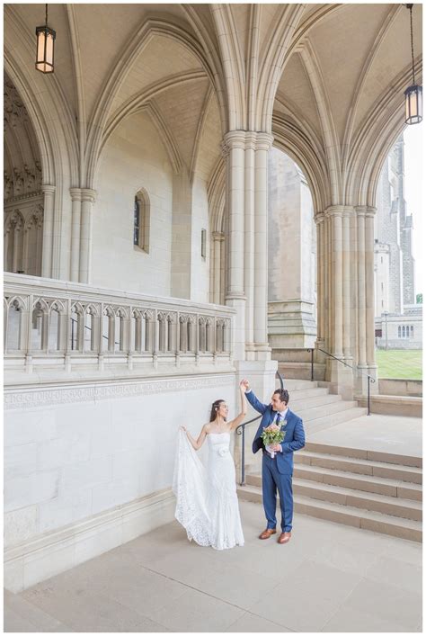 National Cathedral Wedding Intimate Dc Wedding Bianca And Brian