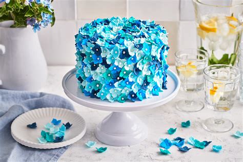 Blue Flower Cake Funcakes