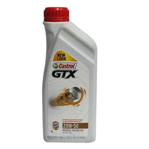 Best Deals For Castrol Gtx 20w 50 Mineral Engine Oil For Petrol Cars