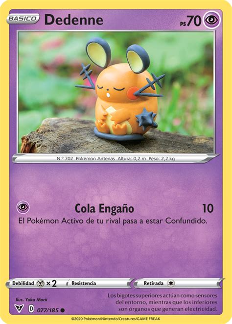 Dedenne Voltaje Vívido Tcg Wikidex La Enciclopedia Pokémon