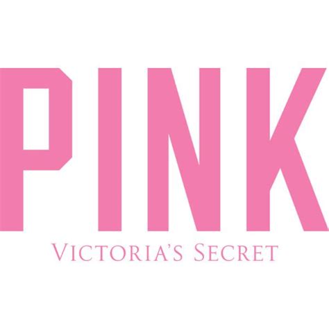 Victorias Secret Pink Logo Liked On Polyvore Featuring Fillers Text