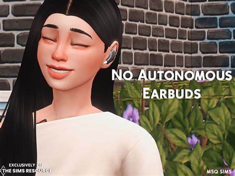 The Sims Resource No Autonomous Earbuds