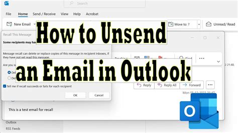 How To Delete Email Sent By Error In Outlook All From Scratch ️