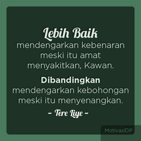 Maybe you would like to learn more about one of these? #10 Dp Bbm Kata2 Tere Liye Terbaru | Quotes Terbaik ...